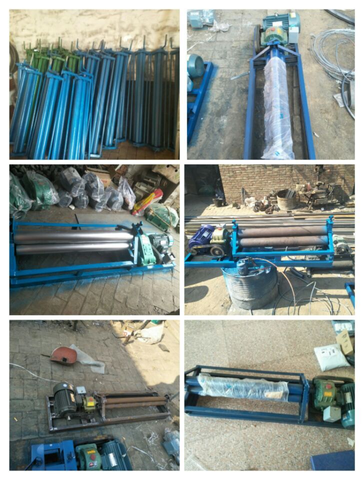 小型卷筒手动卷圆机 电力设施器材加工的高效利器
